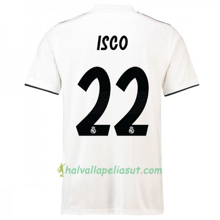 Jalkapallo Pelipaidat Real Madrid Isco 22 Kotipaita 2018-2019 Lyhythihainen